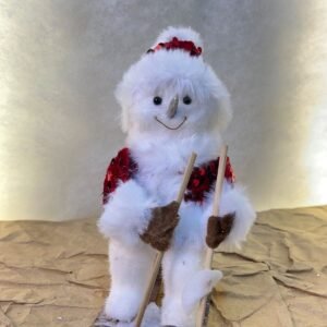 Snowman on Skis Decoration