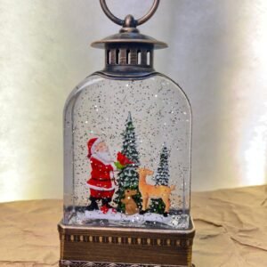 Santa’s Forest Snow Lantern”