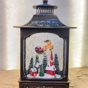 Flying Santa Lantern