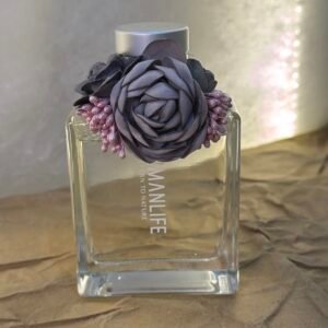 Manlife Diffuser Bottle – Purple Floral Design