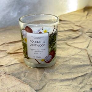 Coconut & Driftwood Scented Candle