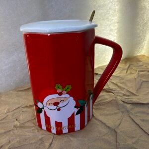 Tall Santa Christmas Mug