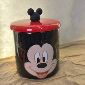 Mickey Mouse Ceramic Mug with Character Lid