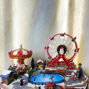 Complete Holiday Village Scene