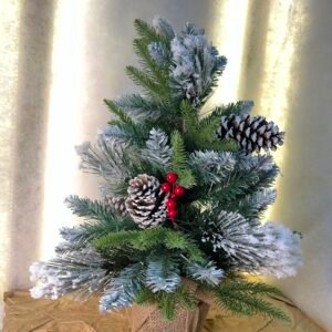 Mini Snowy Christmas Tree