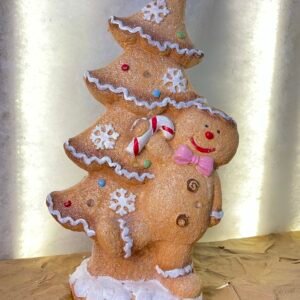 Gingerbread Christmas Tree Figurine