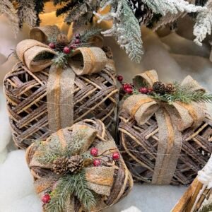Natural Rustic Christmas Gift Set