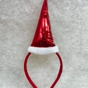 Metallic Santa Hat Headband