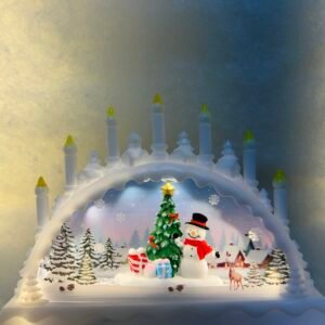 Snowman Winter Arch Light