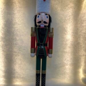 White Fur Hat Nutcracker
