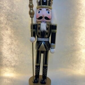 Black & Gold King Nutcracker