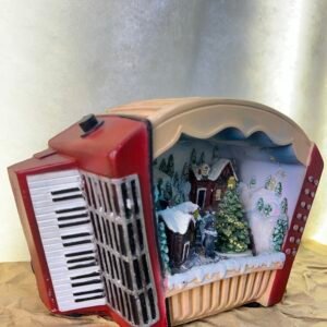 Accordion Christmas Village